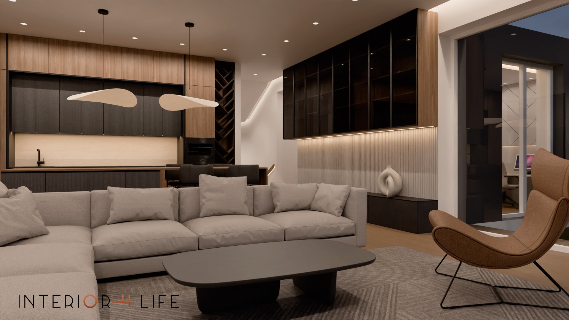 Skandinaviškos stilistikos šeimos būstas, Vilnius 2