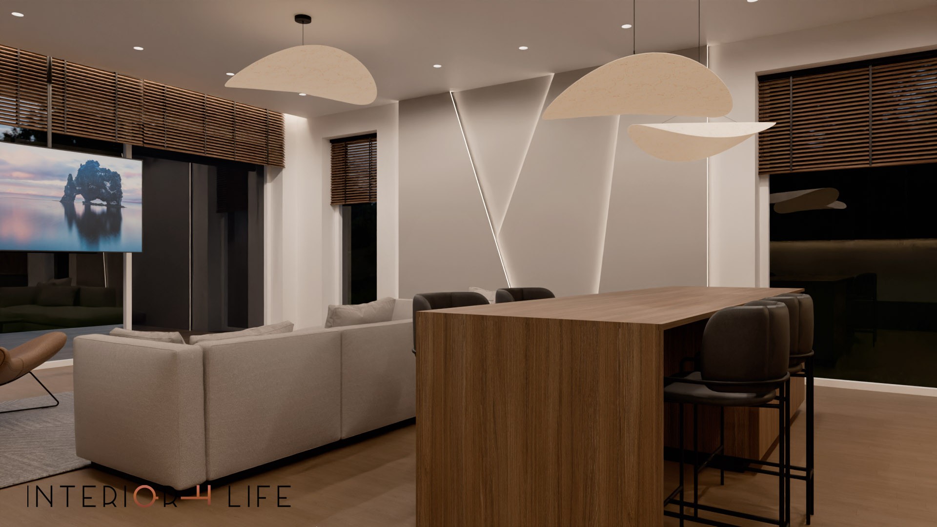 Skandinaviškos stilistikos šeimos būstas, Vilnius 3