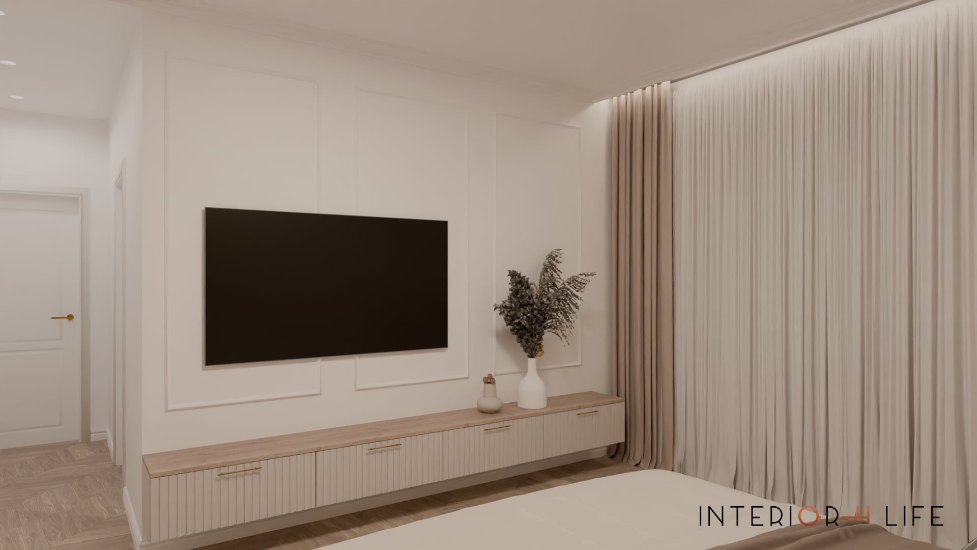 Erdvus modernios klasikos namas sukurtas šeimai, Molėtai 6