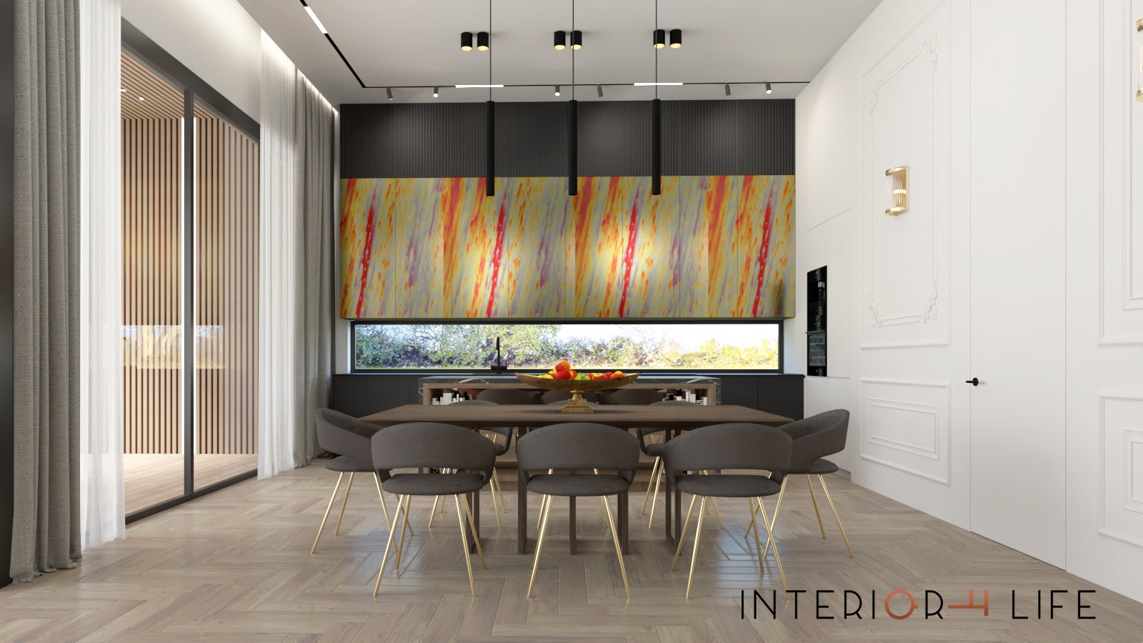 Prabangus modernios klasikos interjeras, Marbela 1