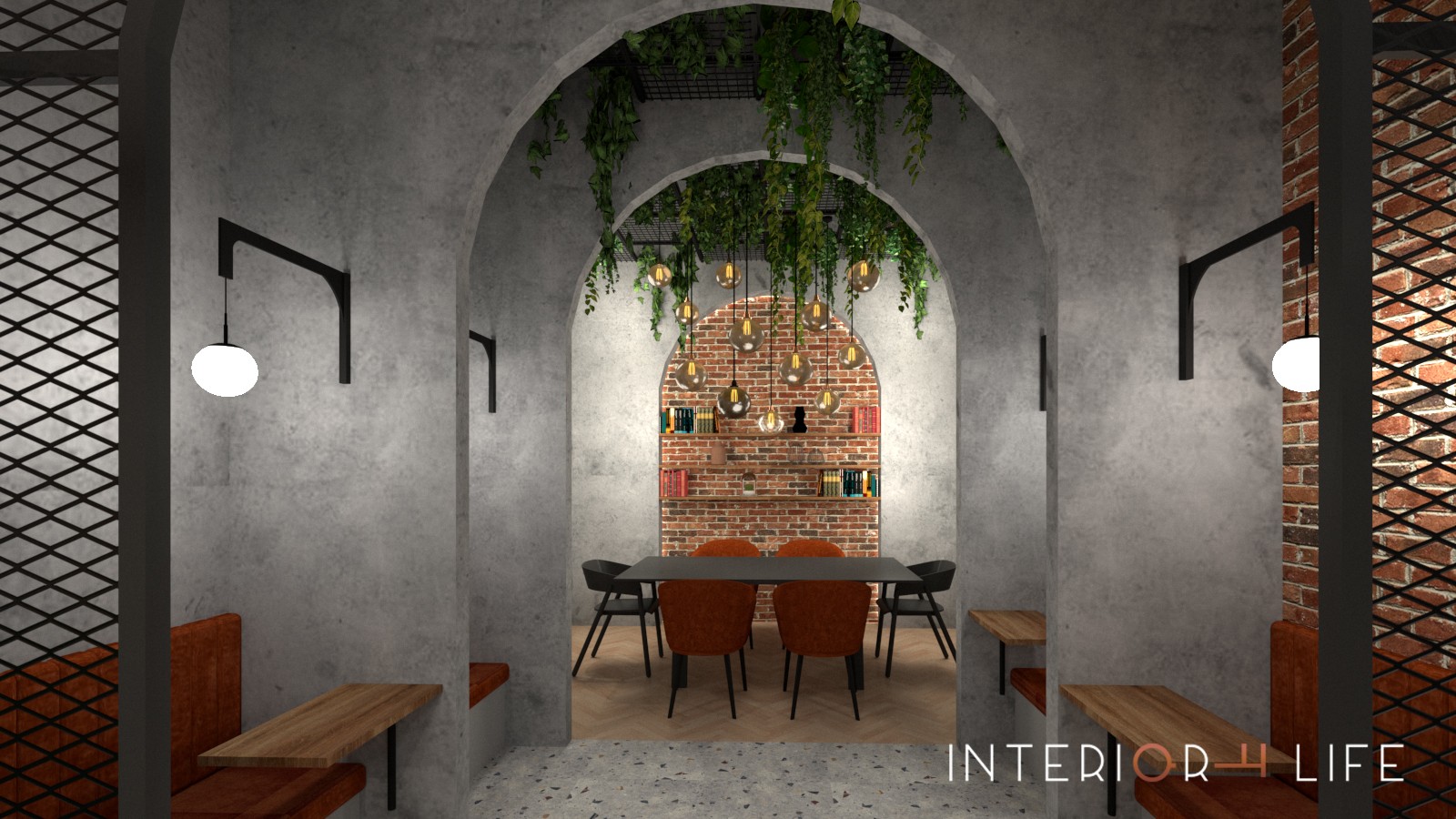 Angliško industrinio stiliaus restoranas, Vilnius 3