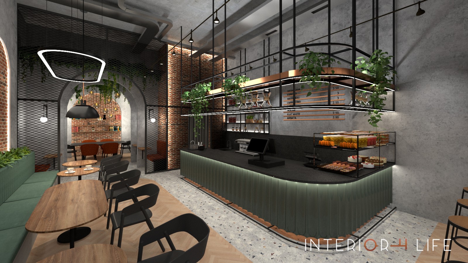 Angliško industrinio stiliaus restoranas, Vilnius 4