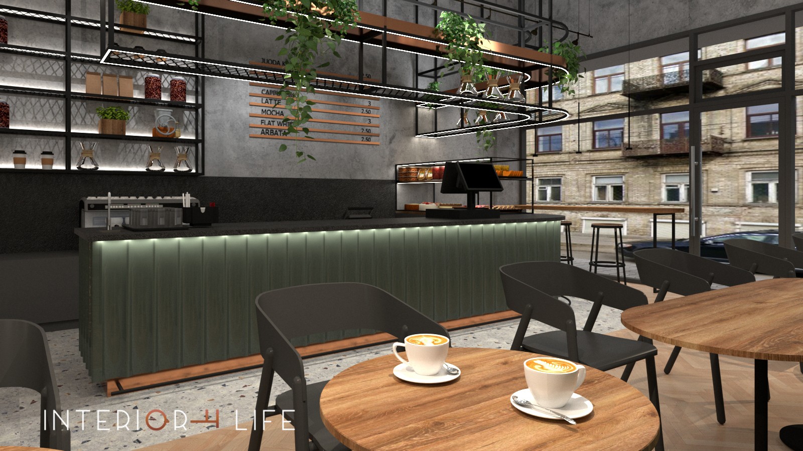 Angliško industrinio stiliaus restoranas, Vilnius 5