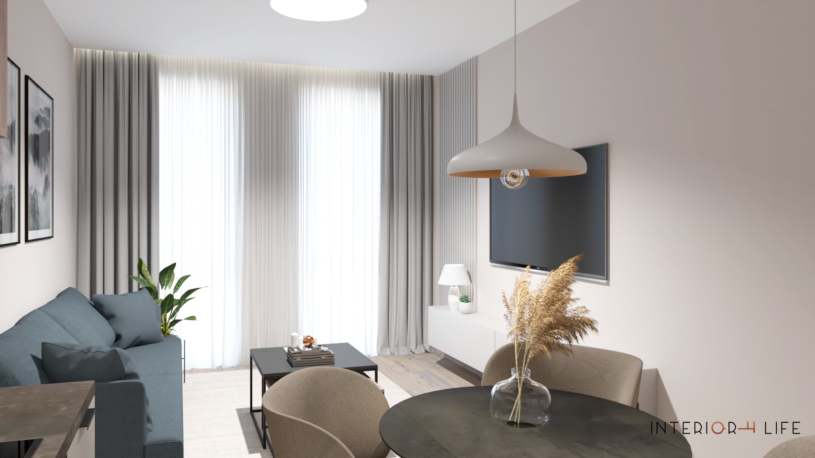 Skandinaviškas jaukus būstas dviems, Vilnius 3