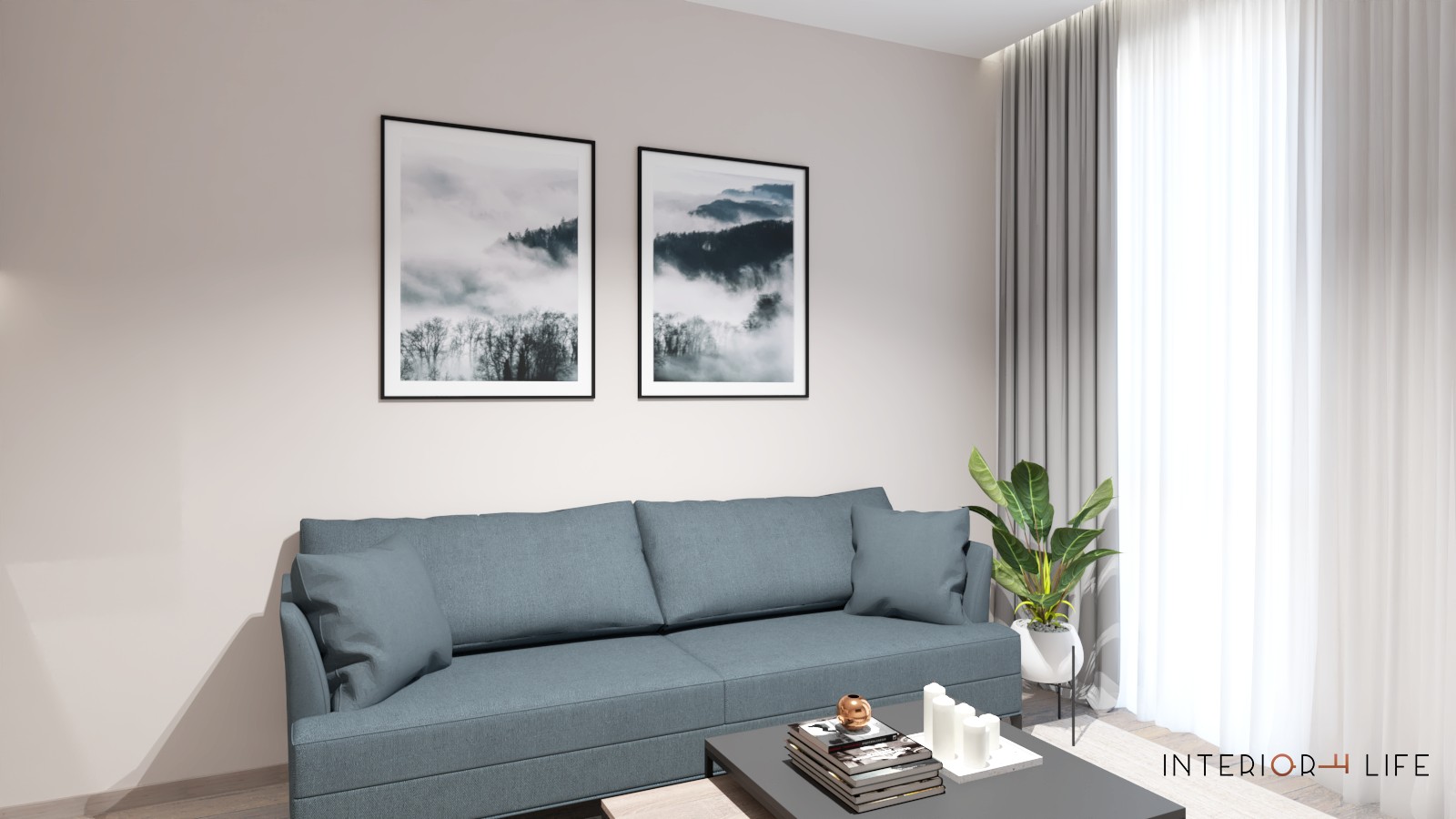 Skandinaviškas jaukus būstas dviems, Vilnius 4