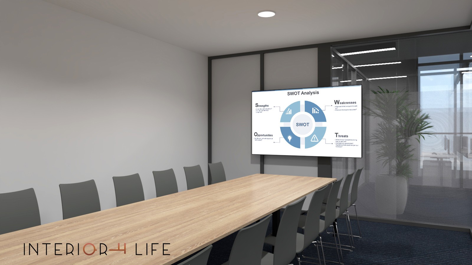 Minimalistinis biuras Loft stiliaus erdvėje, Vilnius 4