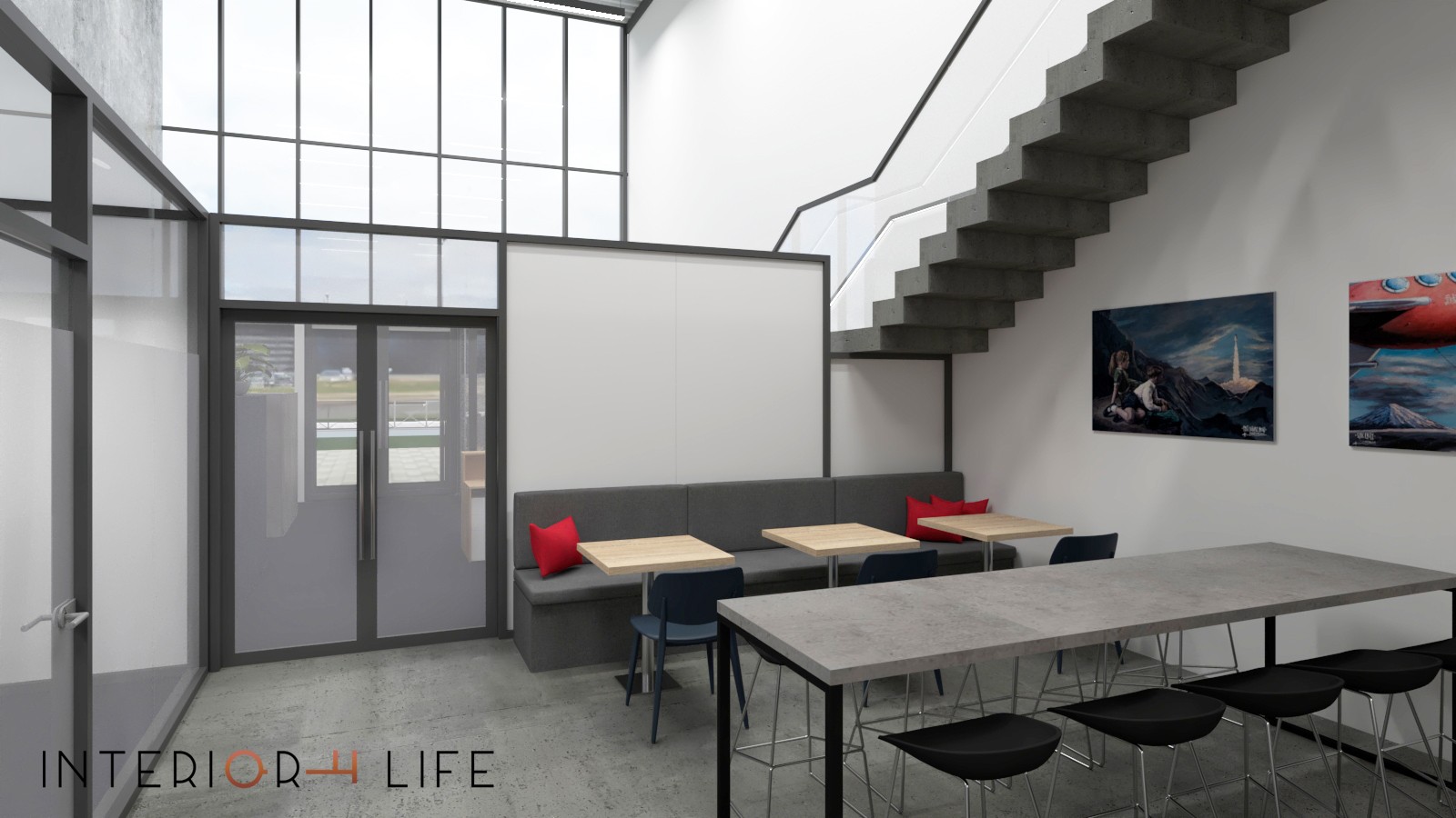 Minimalistinis biuras Loft stiliaus erdvėje, Vilnius 6