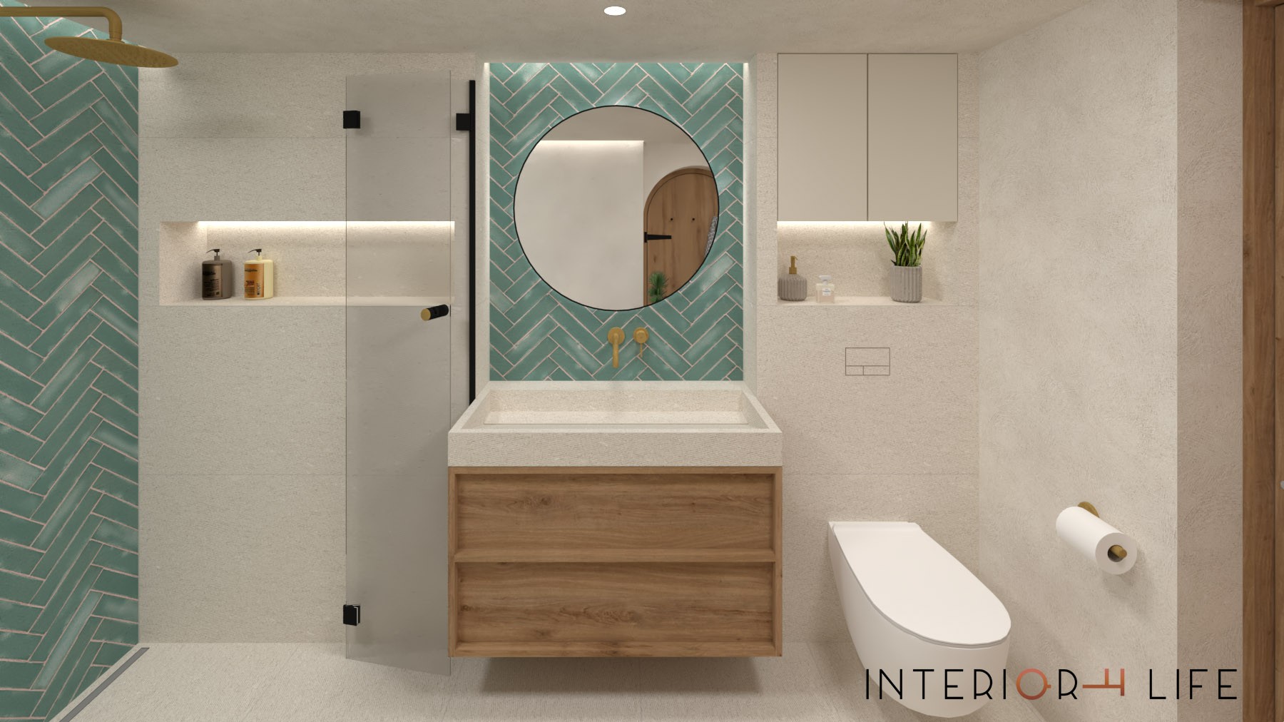 Jaukus art deco stilius renovuojamame būste, Vilnius 11