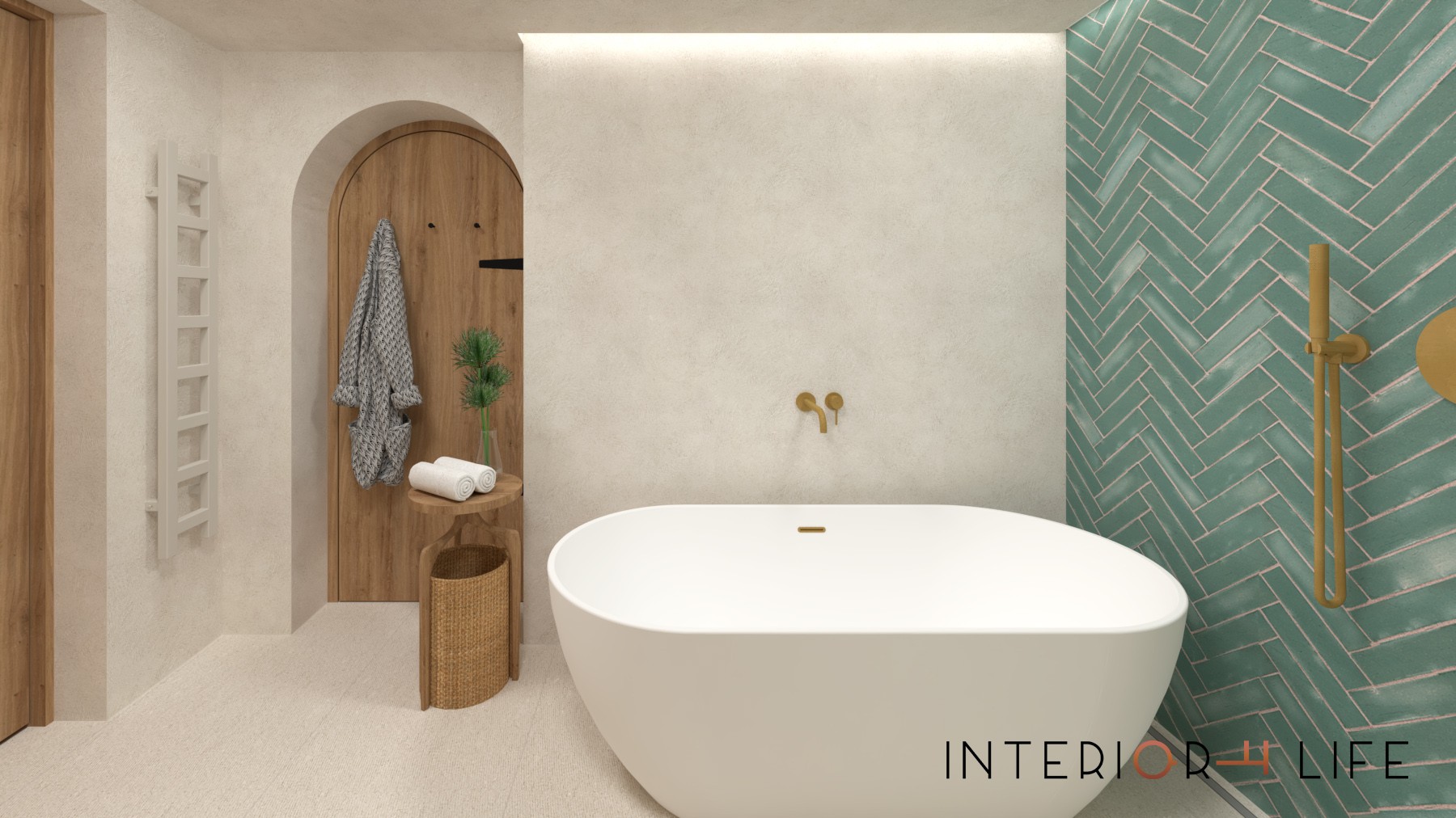 Jaukus art deco stilius renovuojamame būste, Vilnius 12