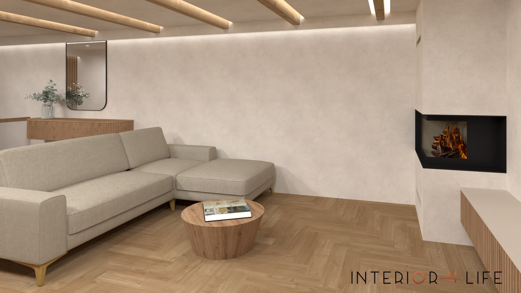 Jaukus art deco stilius renovuojamame būste, Vilnius 5