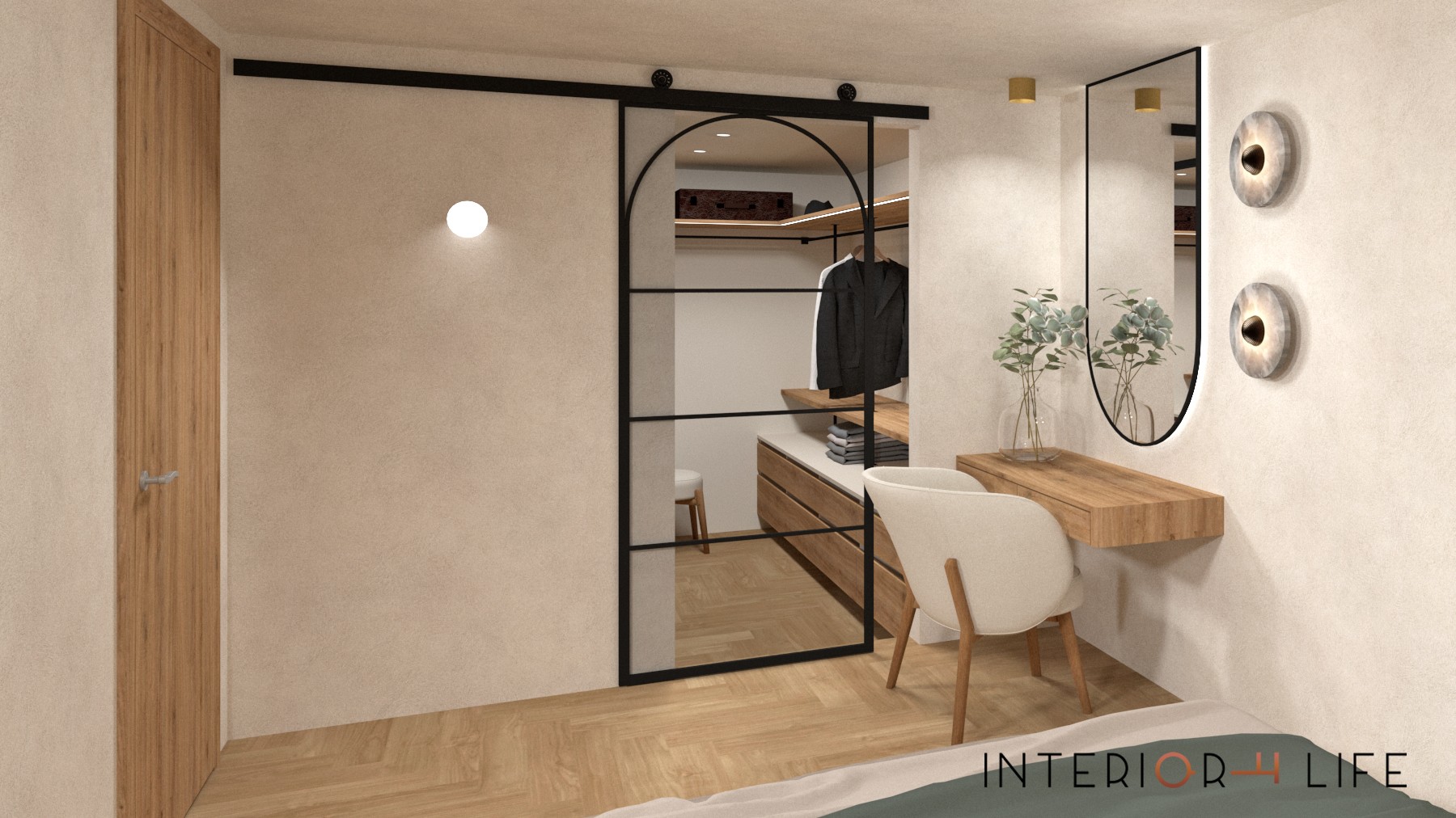 Jaukus art deco stilius renovuojamame būste, Vilnius 9