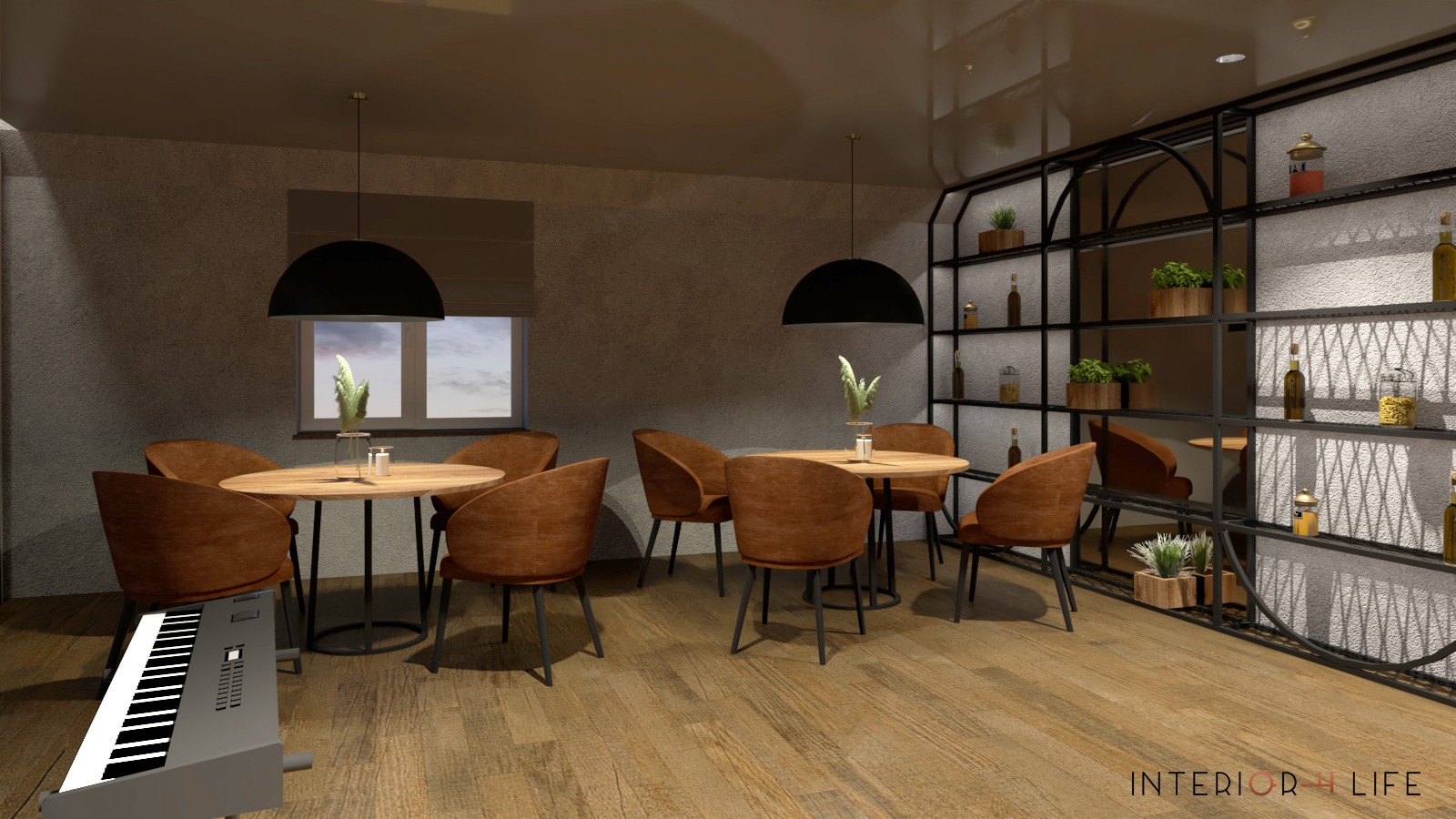 Kavinės renovacija art deco stiliumi, Švenčionys 12