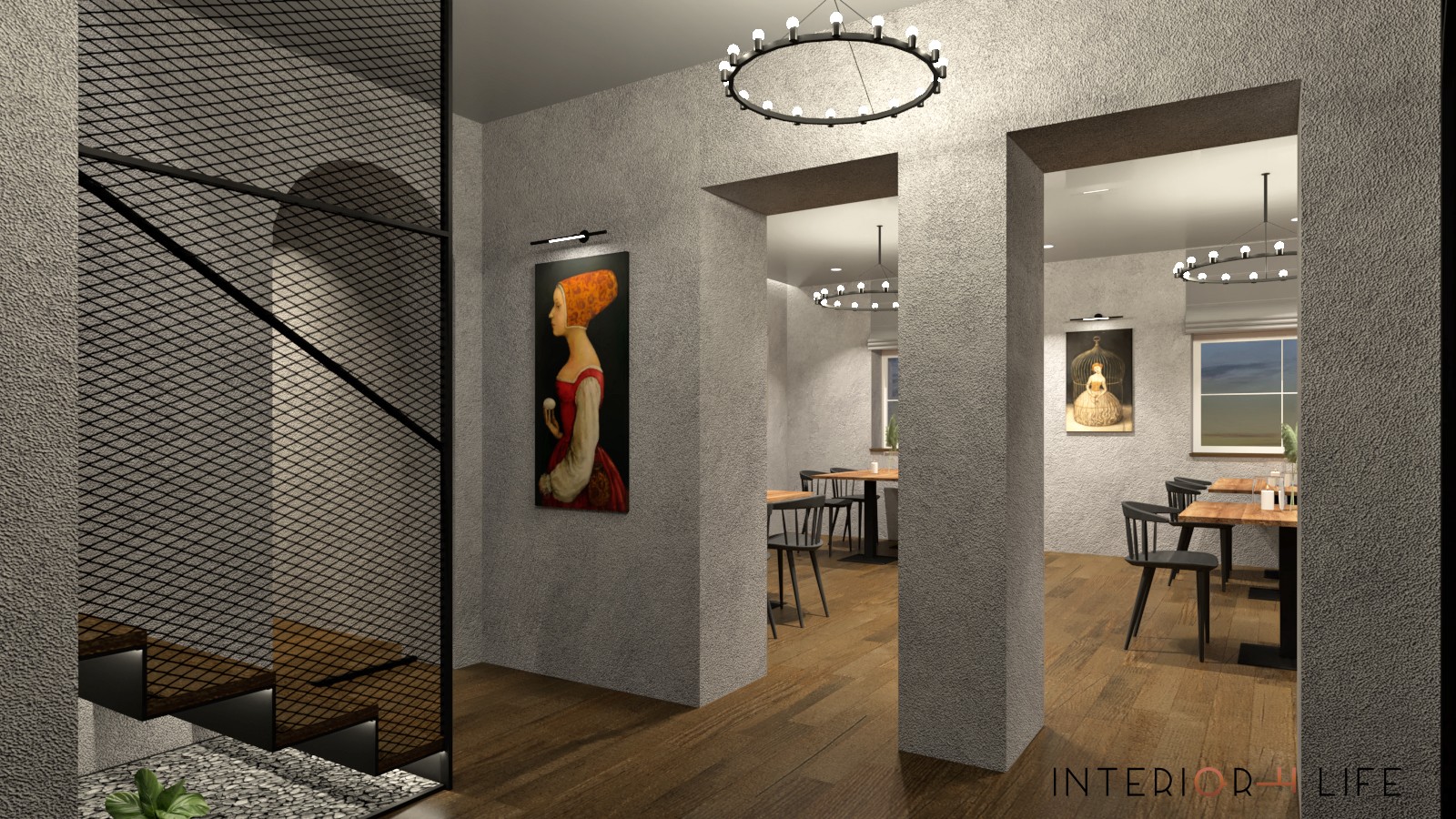 Kavinės renovacija art deco stiliumi, Švenčionys 2