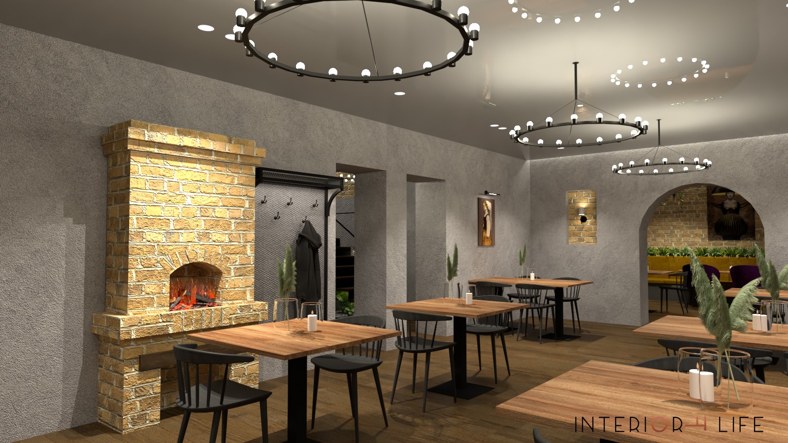 Kavinės renovacija art deco stiliumi, Švenčionys 4