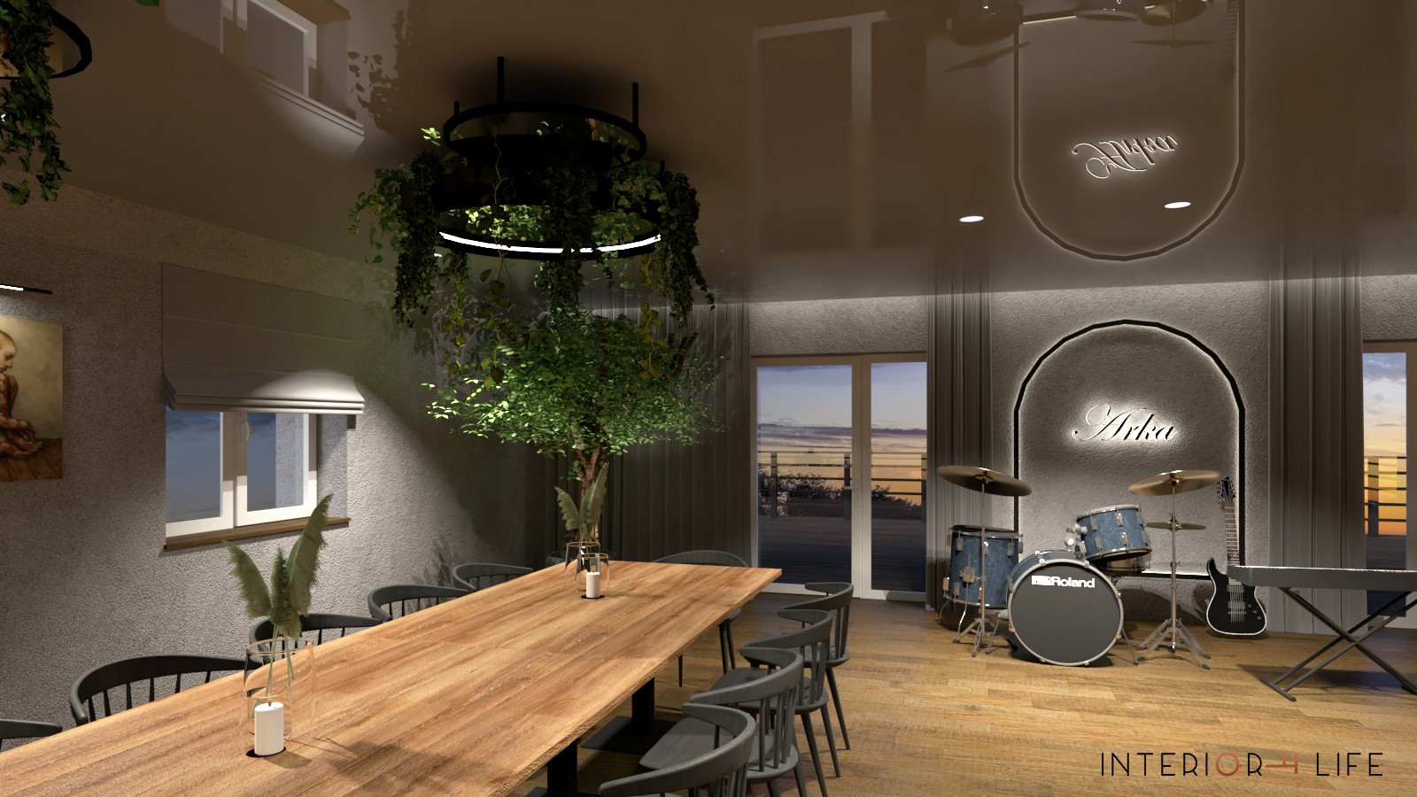 Kavinės renovacija art deco stiliumi, Švenčionys 9