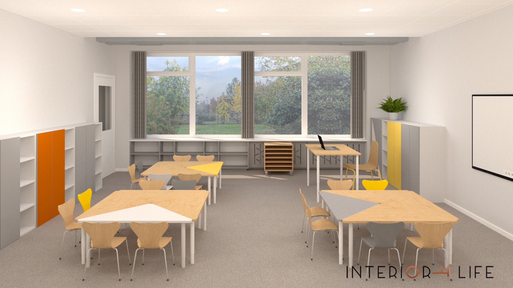 Vaikų darželio interjero renovacijos projektas, Vilnius 3