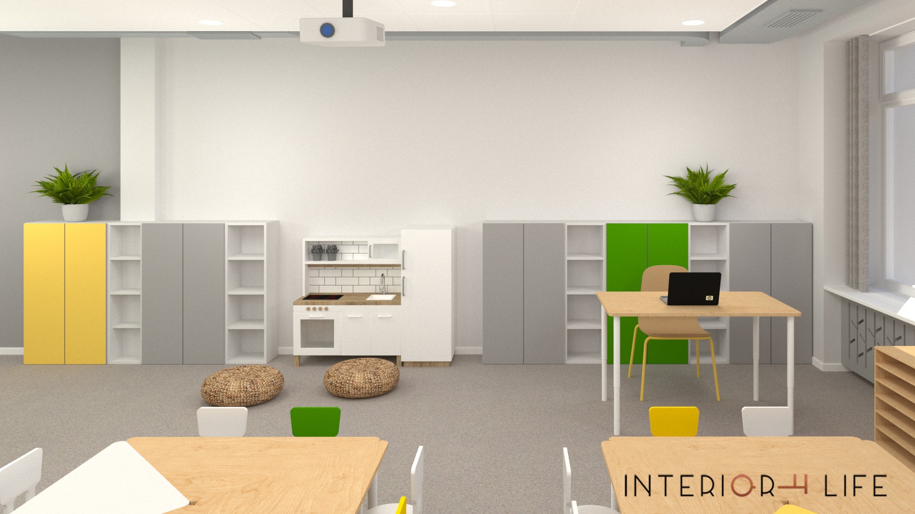 Vaikų darželio interjero renovacijos projektas, Vilnius 4