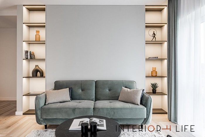 Modernus, dekoratyvus bei funkcionalus būstas dviems, Vilnius 2